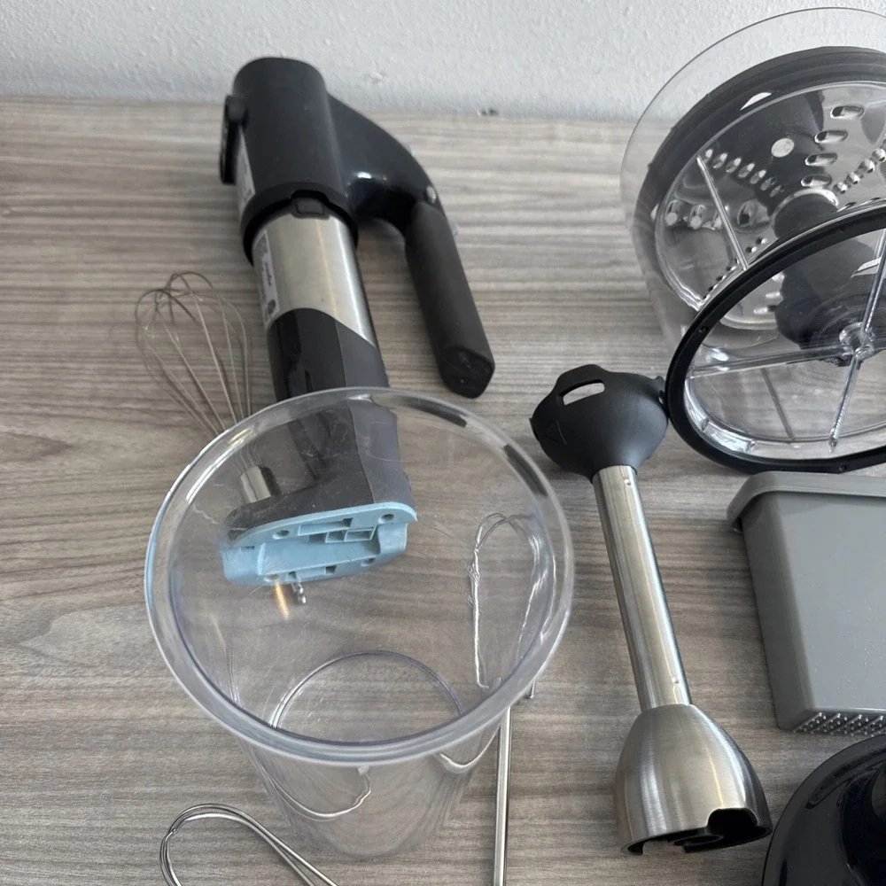 Pampered Chef FLEX+ Multi Prep Set Cordless Blender Food Processor Mixer Parts